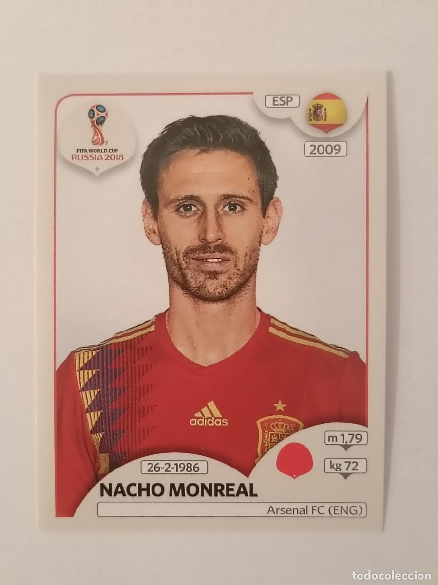 Cromos de f&uacute;tbol: #125 MONREAL (ESPA&Ntilde;A) MUNDIAL RUSIA 2018 PANINI VERSION ROSA