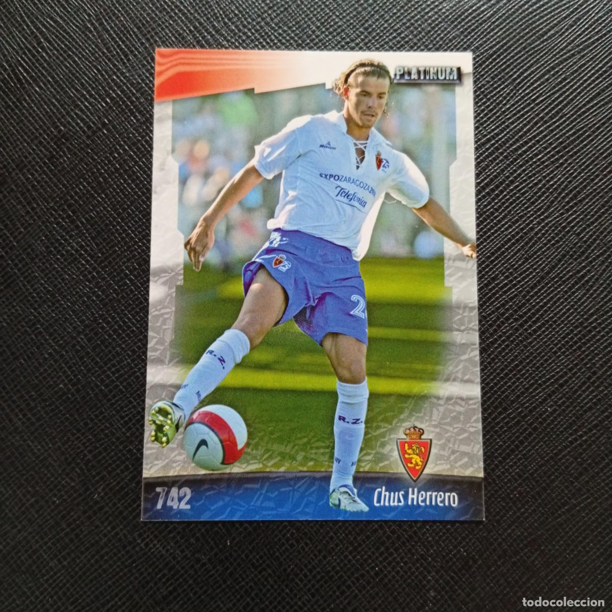 Cromos de f&uacute;tbol: 742 CHUS HERRERO ZARAGOZA MUNDICROMO QUIZ GAME 2008 2009 FUTBOL 08 09 - A212 PG20