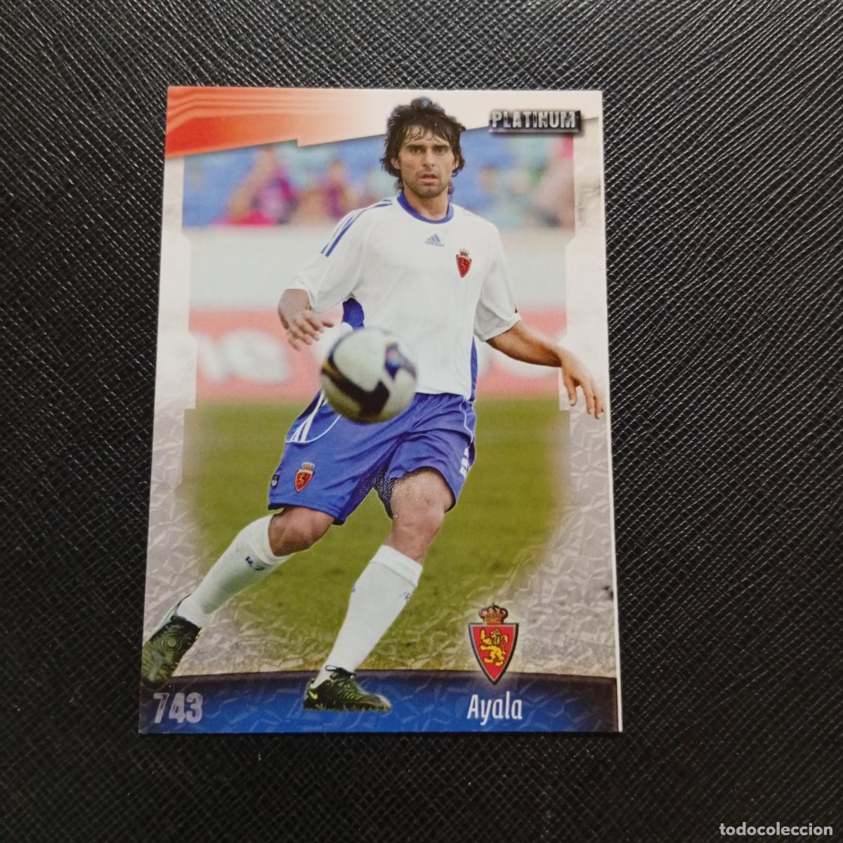 Cromos de f&uacute;tbol: 743 AYALA ZARAGOZA MUNDICROMO QUIZ GAME 2008 2009 FUTBOL 08 09 - A212 PG20
