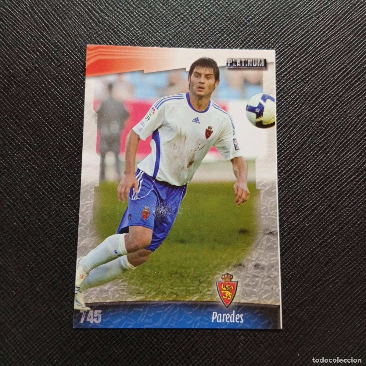 Cromos de f&uacute;tbol: 745 PAREDES ZARAGOZA MUNDICROMO QUIZ GAME 2008 2009 FUTBOL 08 09 - A212 PG21