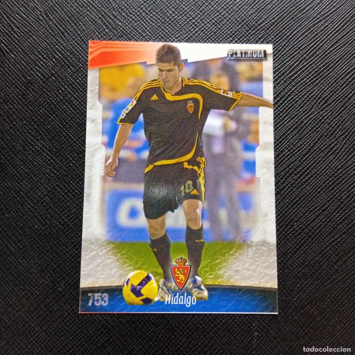 Cromos de f&uacute;tbol: 753 HIDALGO ZARAGOZA MUNDICROMO QUIZ GAME 2008 2009 FUTBOL 08 09 - A212 PG22