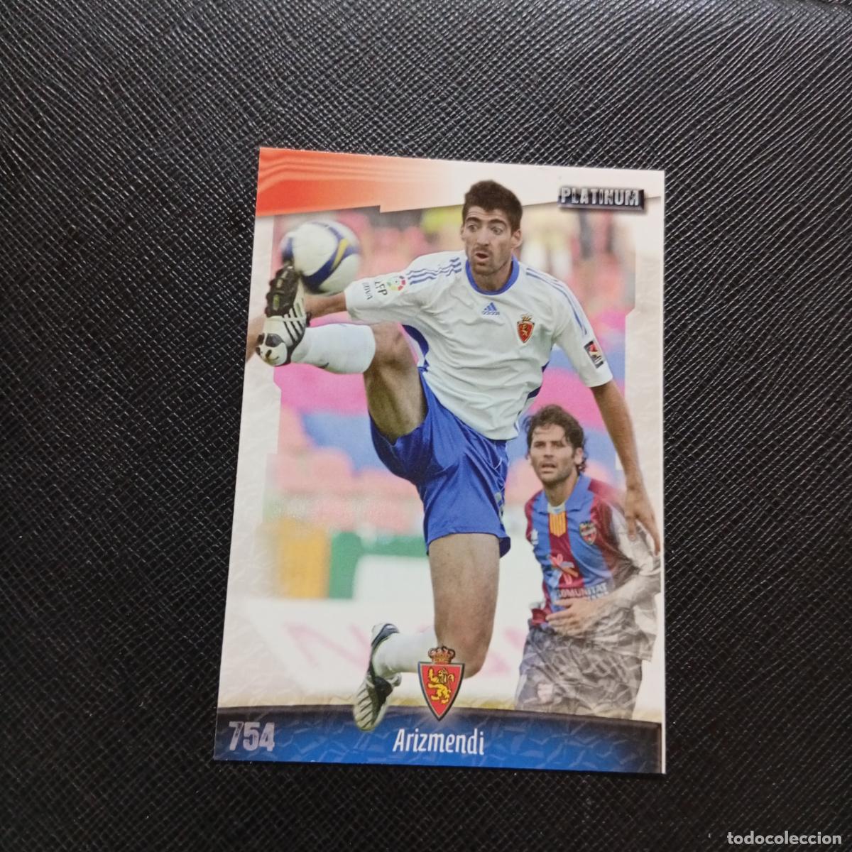 Cromos de f&uacute;tbol: 754 ARIZMENDI ZARAGOZA MUNDICROMO QUIZ GAME 2008 2009 FUTBOL 08 09 - A212 PG22