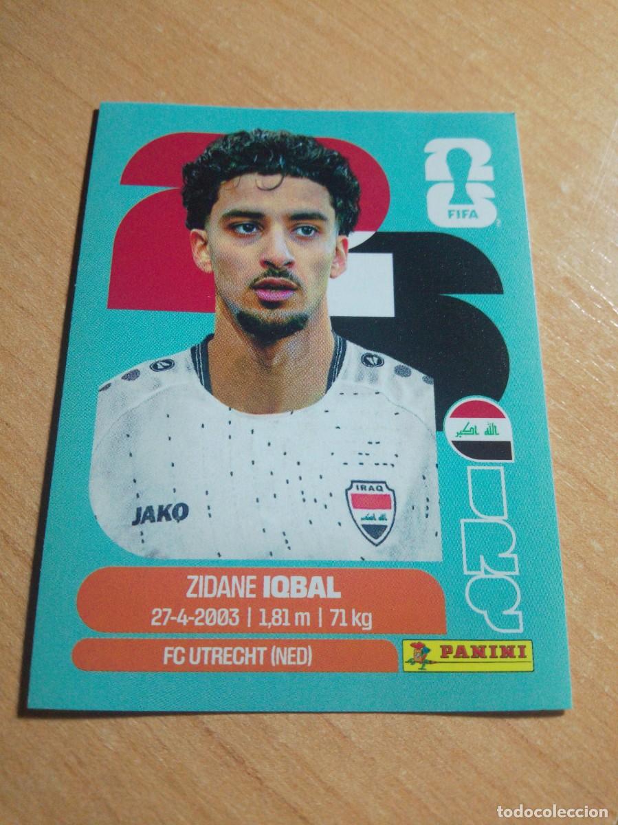 Cartes &agrave; collectionner de Football: IQBAL IRAQ IRQ 9 MUNDIAL FIFA WORLD CUP 2026 26 PANINI STICKERS NUEVO