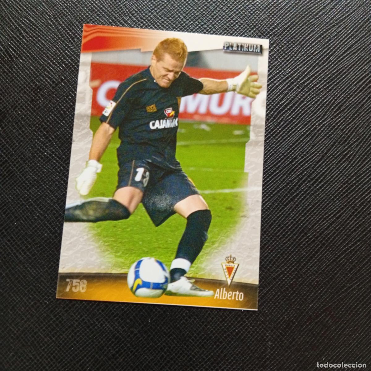 Cromos de f&uacute;tbol: 758 ALBERTO MURCIA MUNDICROMO QUIZ GAME 2008 2009 FUTBOL 08 09 - A212 PG22