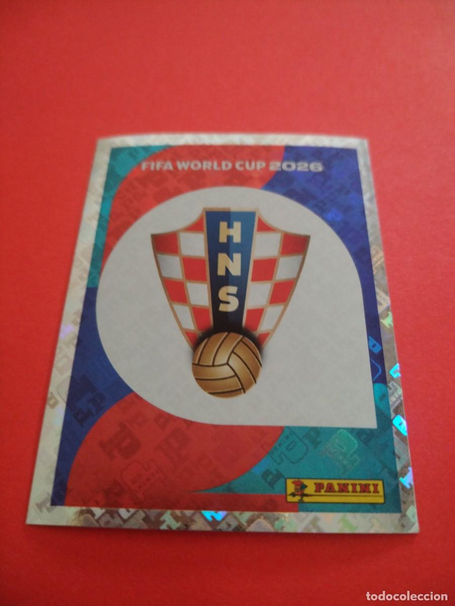 Cromos de f&uacute;tbol: CROMO MUNDIAL 2026 - CROACIA CRO 1