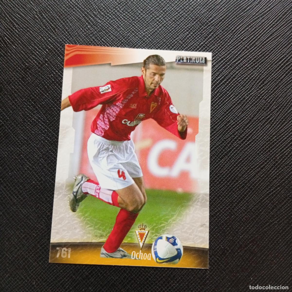 Cromos de f&uacute;tbol: 761 OCHOA MURCIA MUNDICROMO QUIZ GAME 2008 2009 FUTBOL 08 09 - A212 PG22