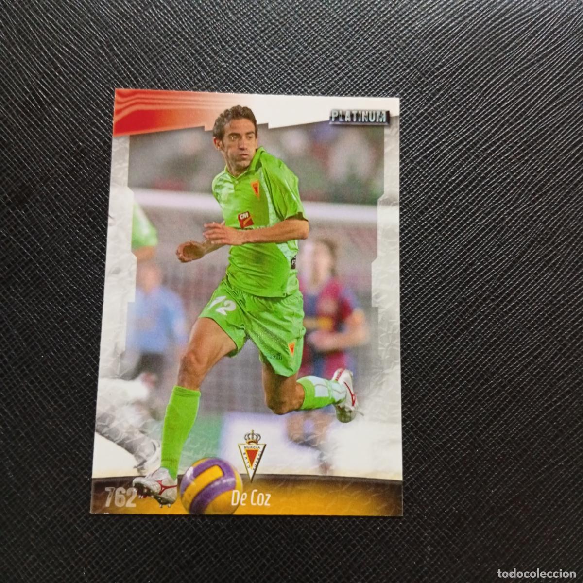 Cromos de f&uacute;tbol: 762 DE COZ MURCIA MUNDICROMO QUIZ GAME 2008 2009 FUTBOL 08 09 - A212 PG23