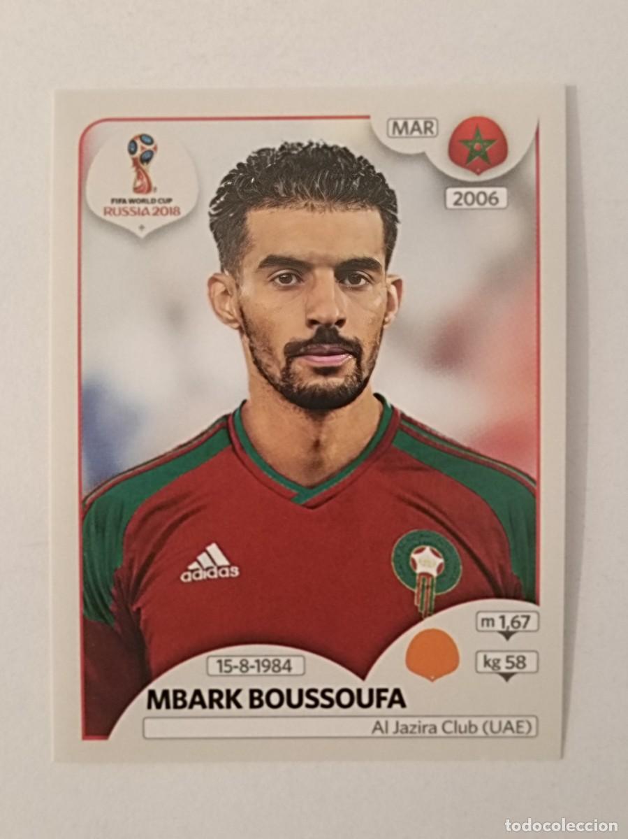 Cromos de f&uacute;tbol: #149 BOUSSOUFA (MARRUECOS) MUNDIAL RUSIA 2018 PANINI VERSION ROSA