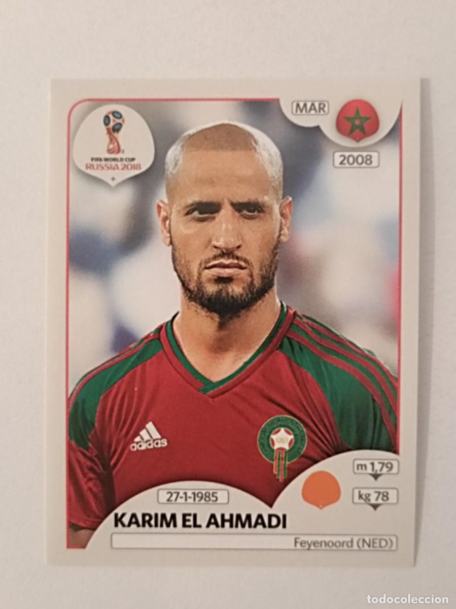 Cromos de f&uacute;tbol: #150 EL AHMADI (MARRUECOS) MUNDIAL RUSIA 2018 PANINI VERSION ROSA