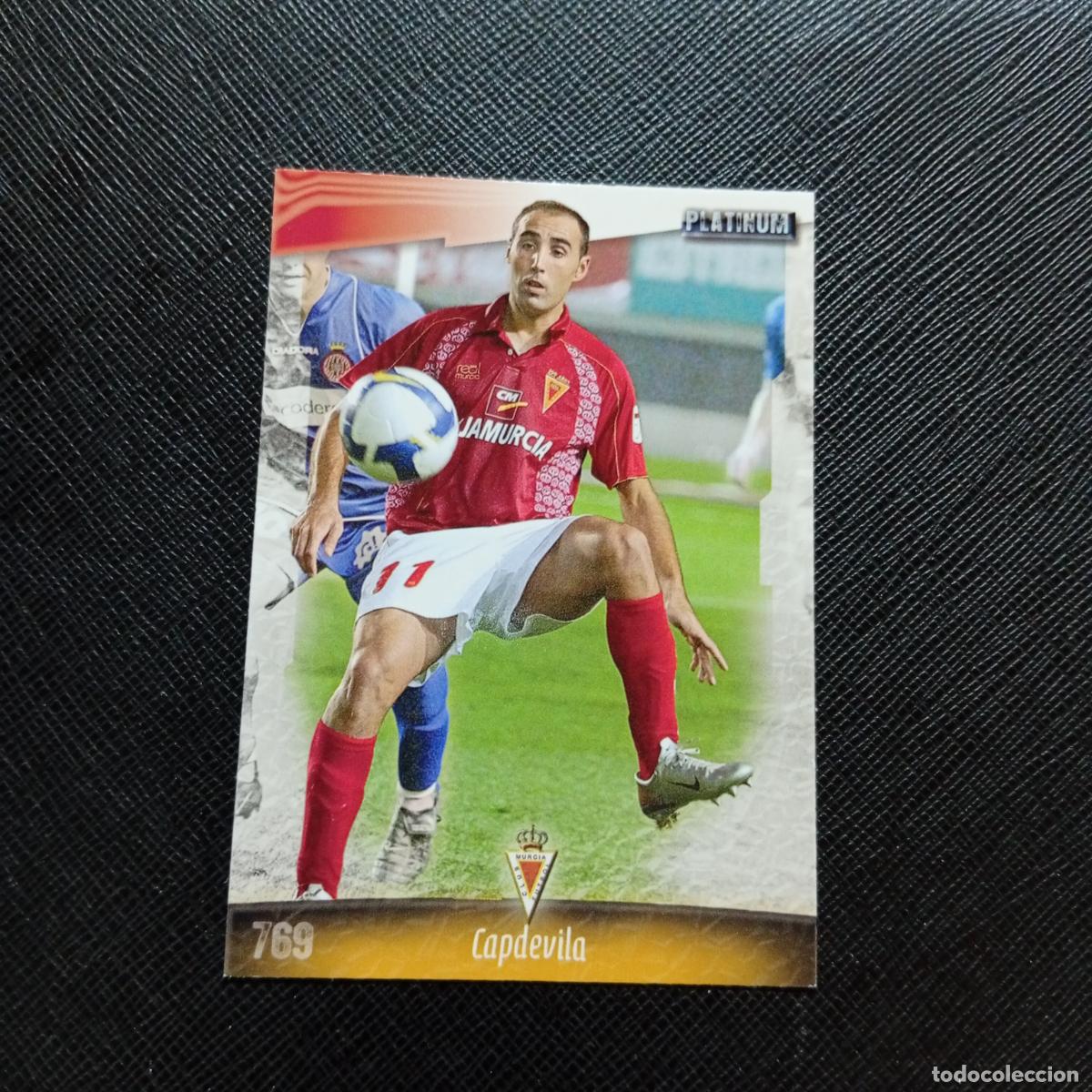Cromos de f&uacute;tbol: 769 CAPDEVILA MURCIA MUNDICROMO QUIZ GAME 2008 2009 FUTBOL 08 09 - A212 PG23