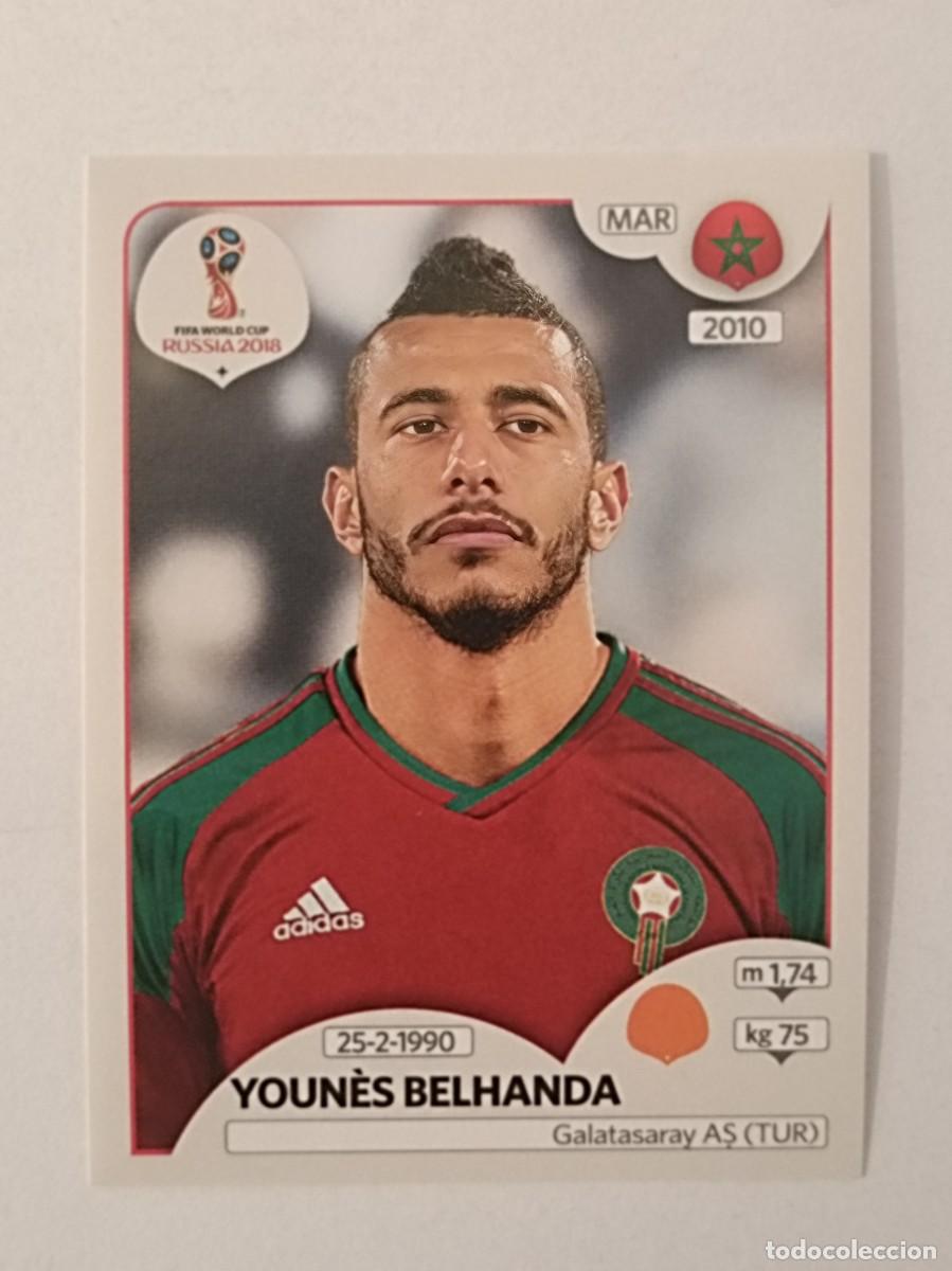 Cromos de f&uacute;tbol: #151 BELHANDA (MARRUECOS) MUNDIAL RUSIA 2018 PANINI VERSION ROSA