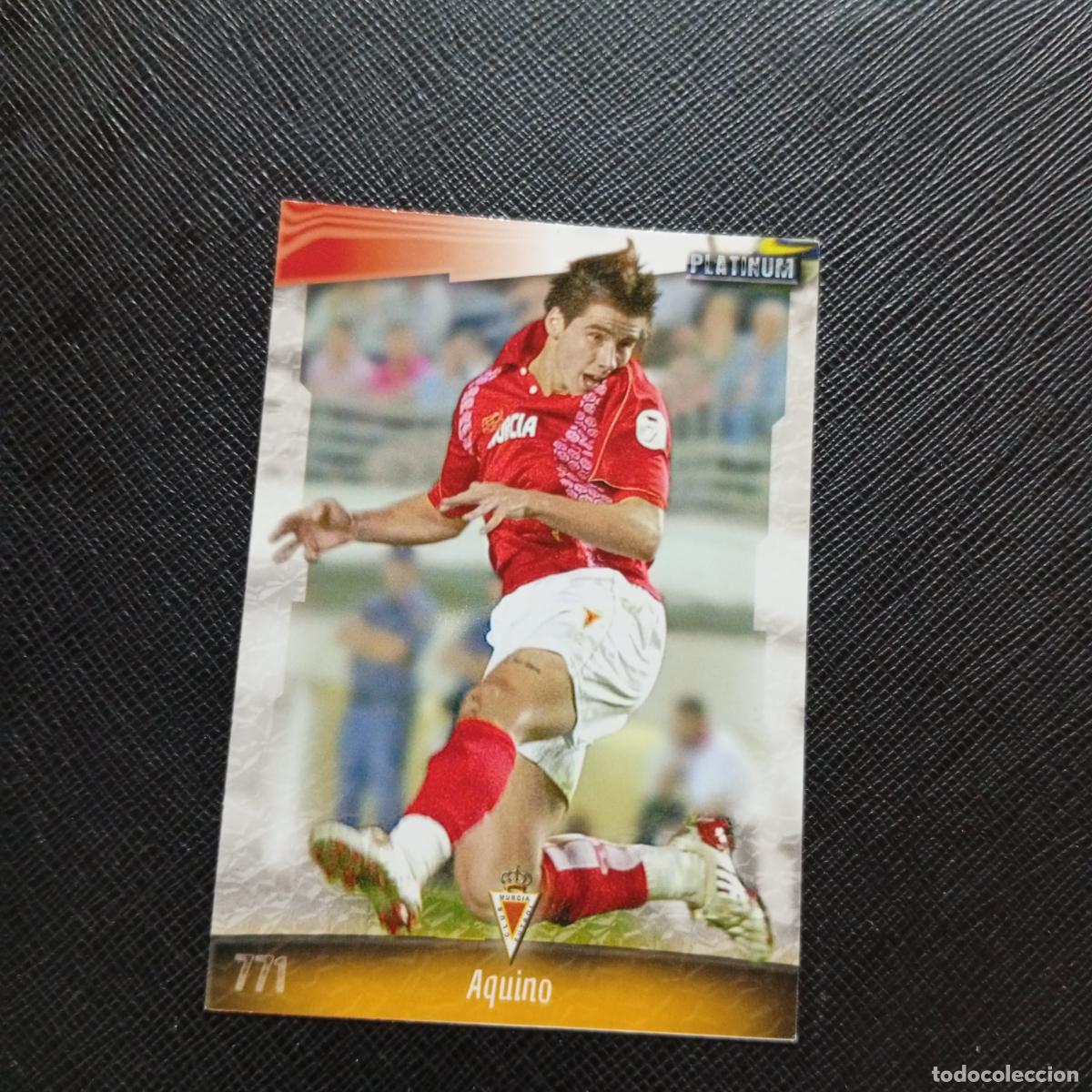 Cromos de f&uacute;tbol: 771 AQUINO MURCIA MUNDICROMO QUIZ GAME 2008 2009 FUTBOL 08 09 - A212 PG24