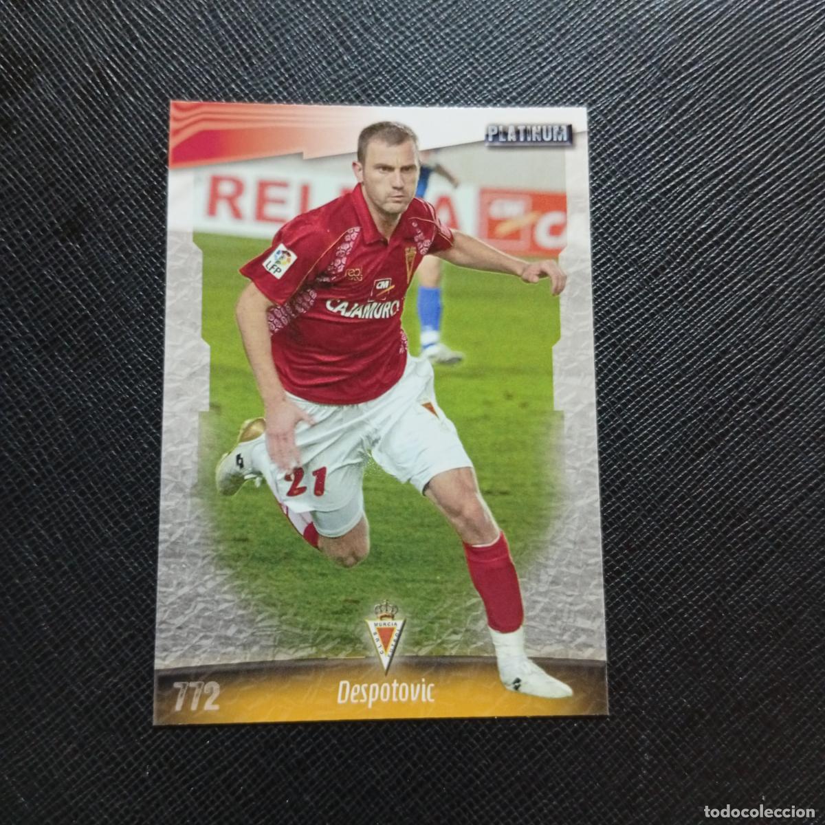 Cromos de f&uacute;tbol: 772 DESPOTOVIC MURCIA MUNDICROMO QUIZ GAME 2008 2009 FUTBOL 08 09 - A212 PG24