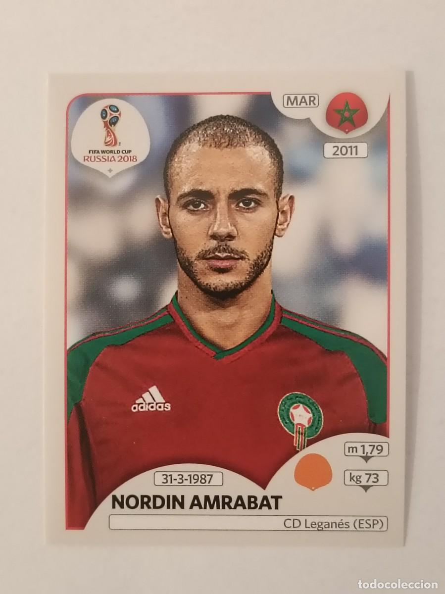 Cromos de f&uacute;tbol: #152 AMRABAT (MARRUECOS) MUNDIAL RUSIA 2018 PANINI VERSION ROSA