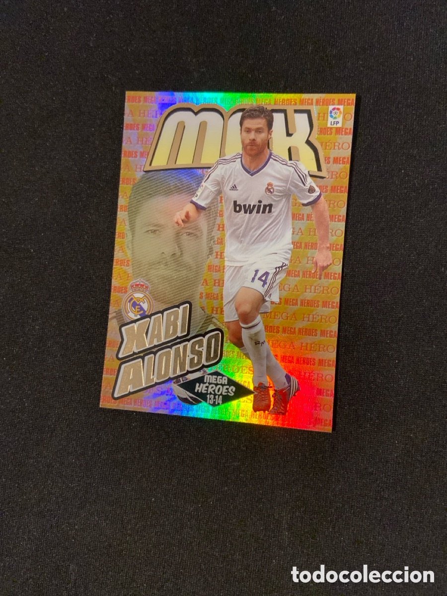 Cromos de f&uacute;tbol: XABI ALONSO 375 MEGA H&Eacute;ROES (REAL MADRID)