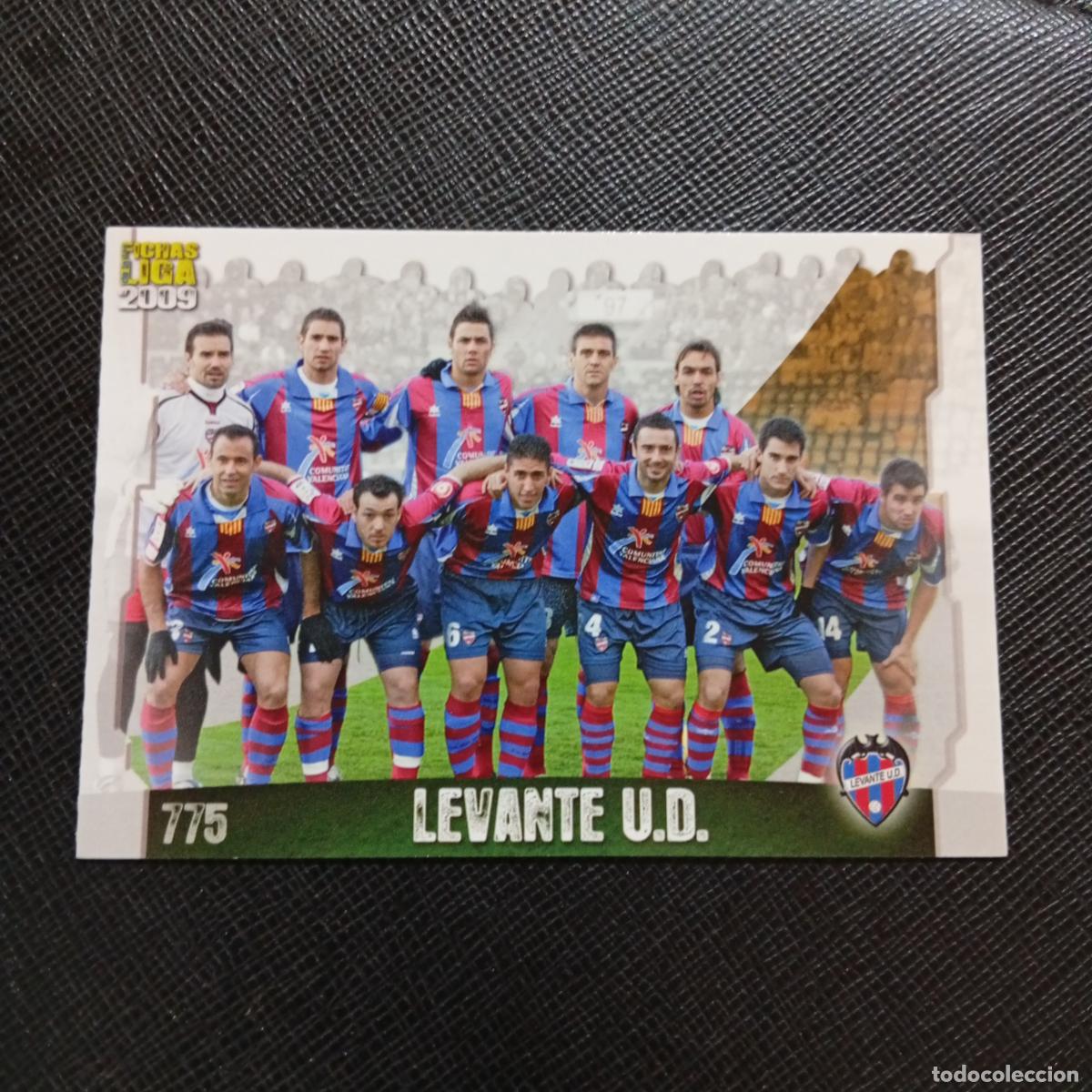 Cromos de f&uacute;tbol: 775 ALINEACION LEVANTE MUNDICROMO QUIZ GAME 2008 2009 FUTBOL 08 09 - A212 PG24