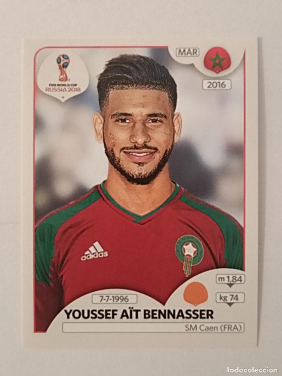 Cromos de f&uacute;tbol: #155 BENNASSER (MARRUECOS) MUNDIAL RUSIA 2018 PANINI VERSION ROSA