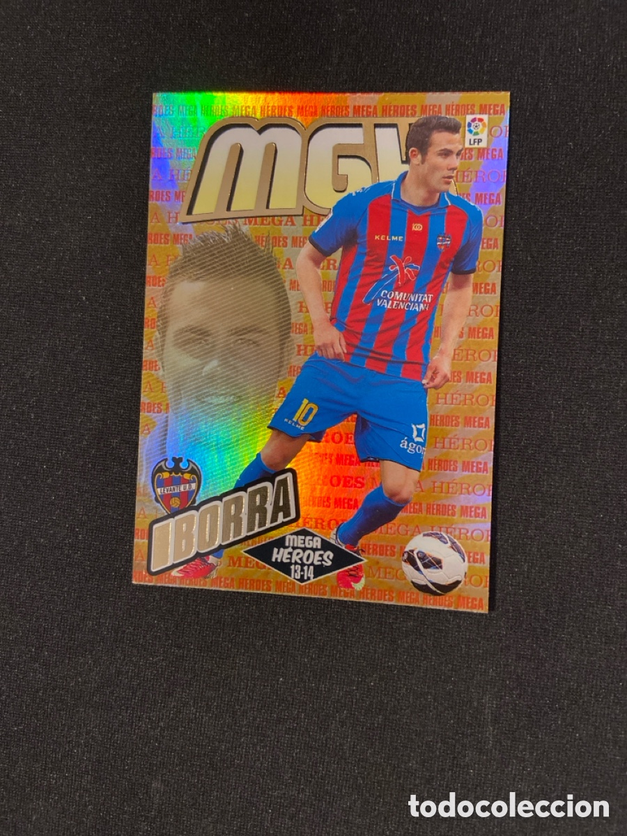 Cromos de f&uacute;tbol: IBORRA 376 MEGA HEROES (LEVANTE)