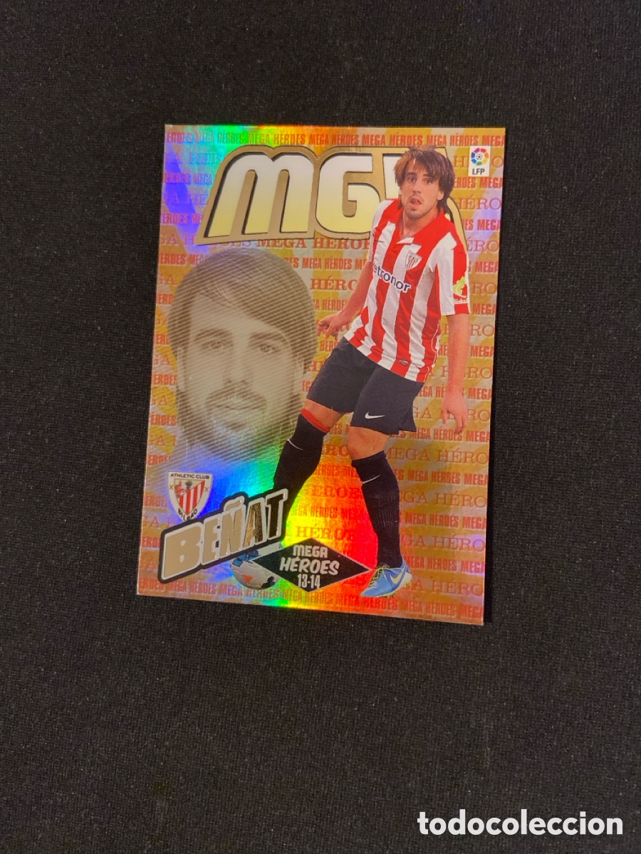 Cromos de f&uacute;tbol: BE&Ntilde;AT 376 BIS MEGA HEROES (BILBAO)