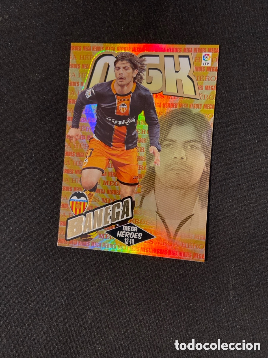 Cromos de f&uacute;tbol: BANEGA 377 MEGA HEROES (VALENCIA)