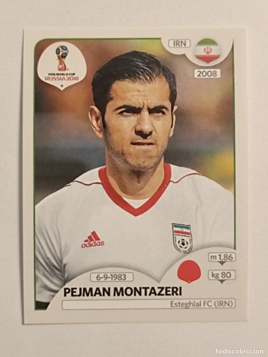 Cromos de f&uacute;tbol: #163 MONTAZERI (IRAN) MUNDIAL RUSIA 2018 PANINI VERSION ROSA