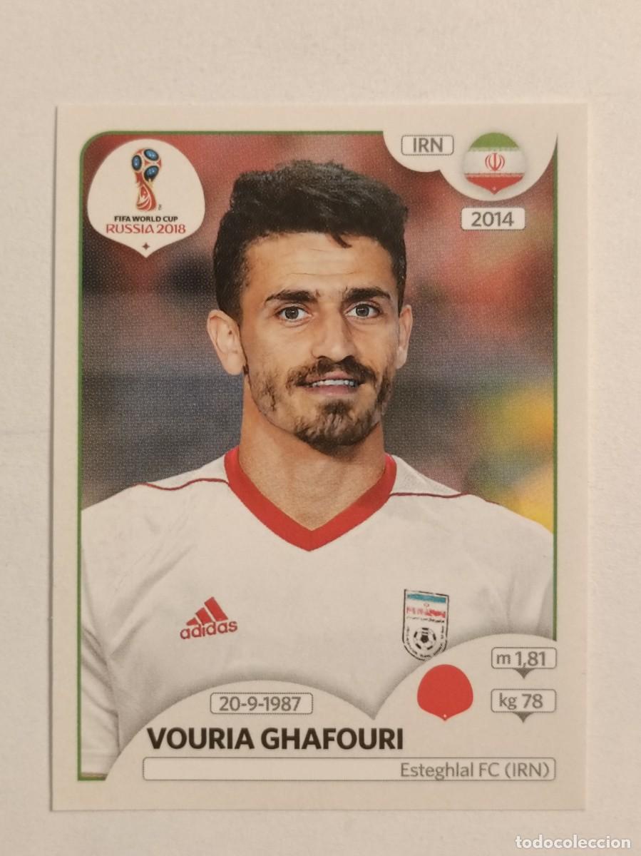 Cromos de f&uacute;tbol: #164 GHAFOURI (IRAN) MUNDIAL RUSIA 2018 PANINI VERSION ROSA