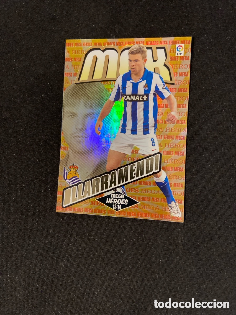 Cromos de f&uacute;tbol: ILLARRAMENDI 380 MEGA HEROES (REAL SOCIEDAD)