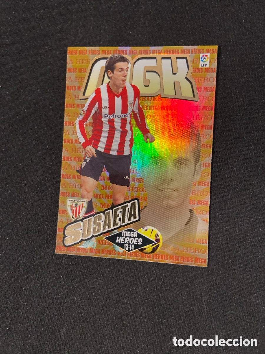 Cromos de f&uacute;tbol: SUSAETA 381 MEGA HEROES (BILBAO)
