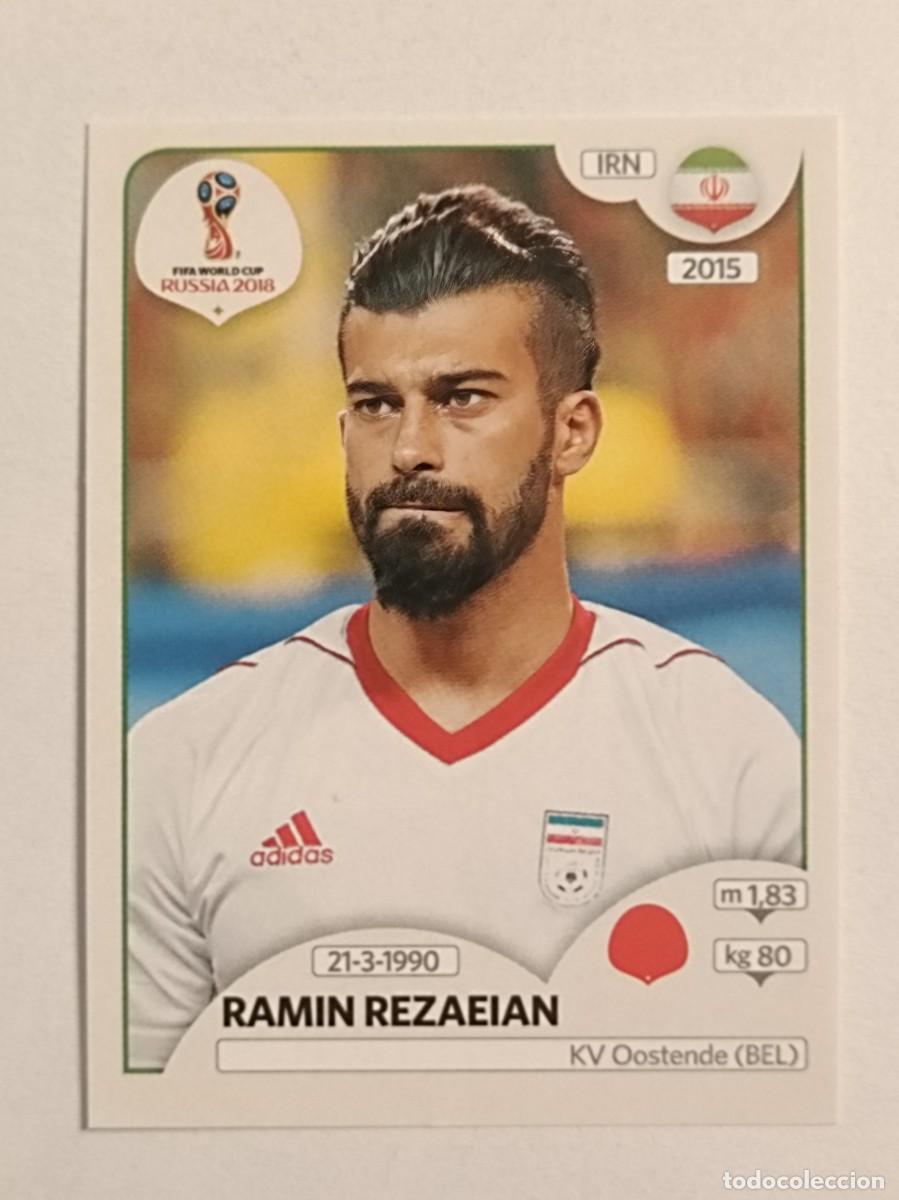 Cromos de f&uacute;tbol: #168 REZAEIAN (IRAN) MUNDIAL RUSIA 2018 PANINI VERSION ROSA