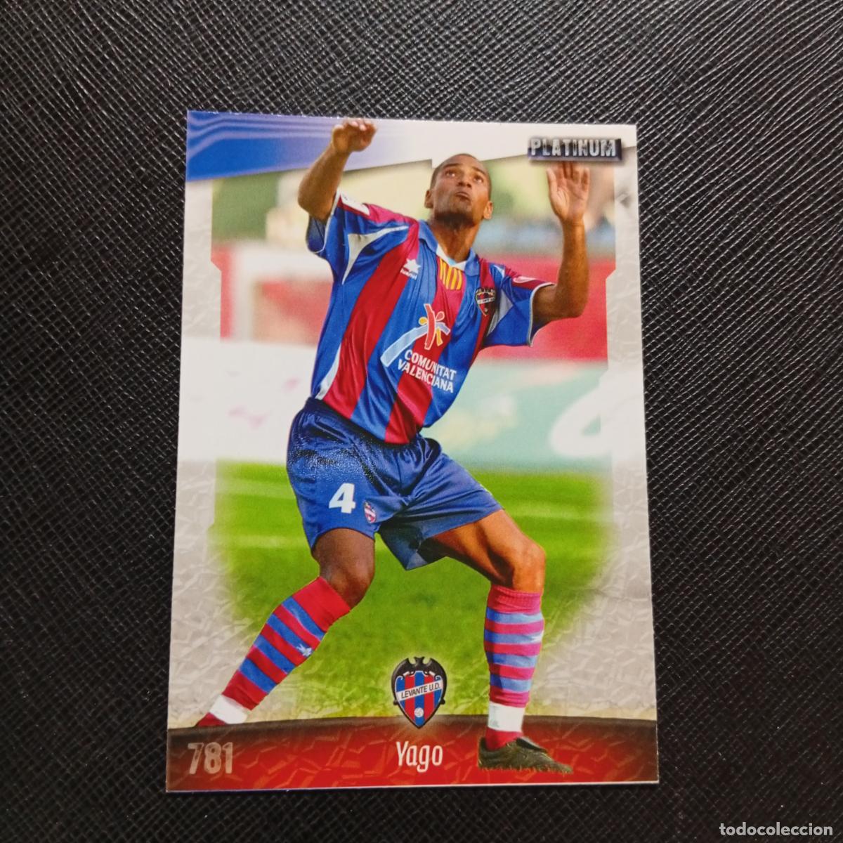 Cromos de f&uacute;tbol: 781 YAGO LEVANTE MUNDICROMO QUIZ GAME 2008 2009 FUTBOL 08 09 - A212 PG25