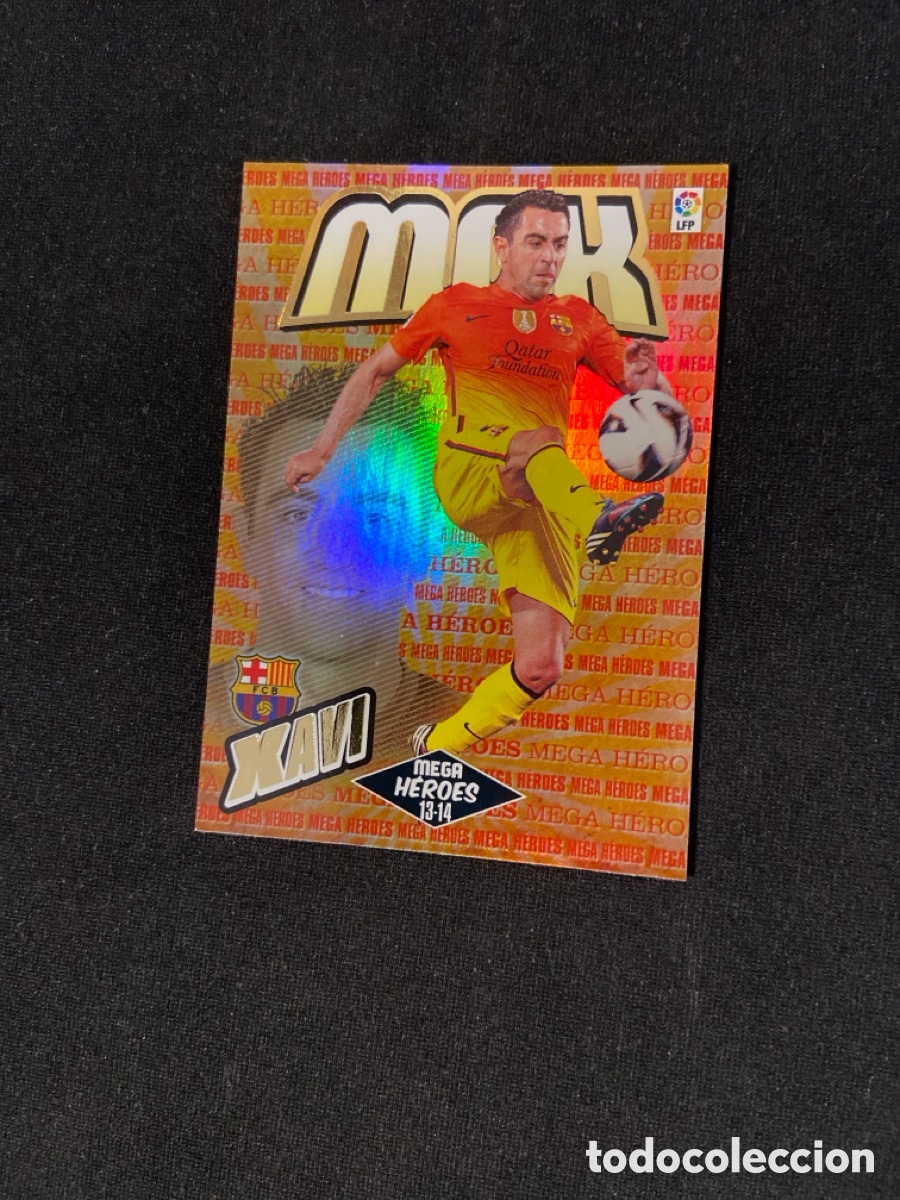 Cromos de f&uacute;tbol: XAVI 382 MEGA HEROES (BARCELONA)
