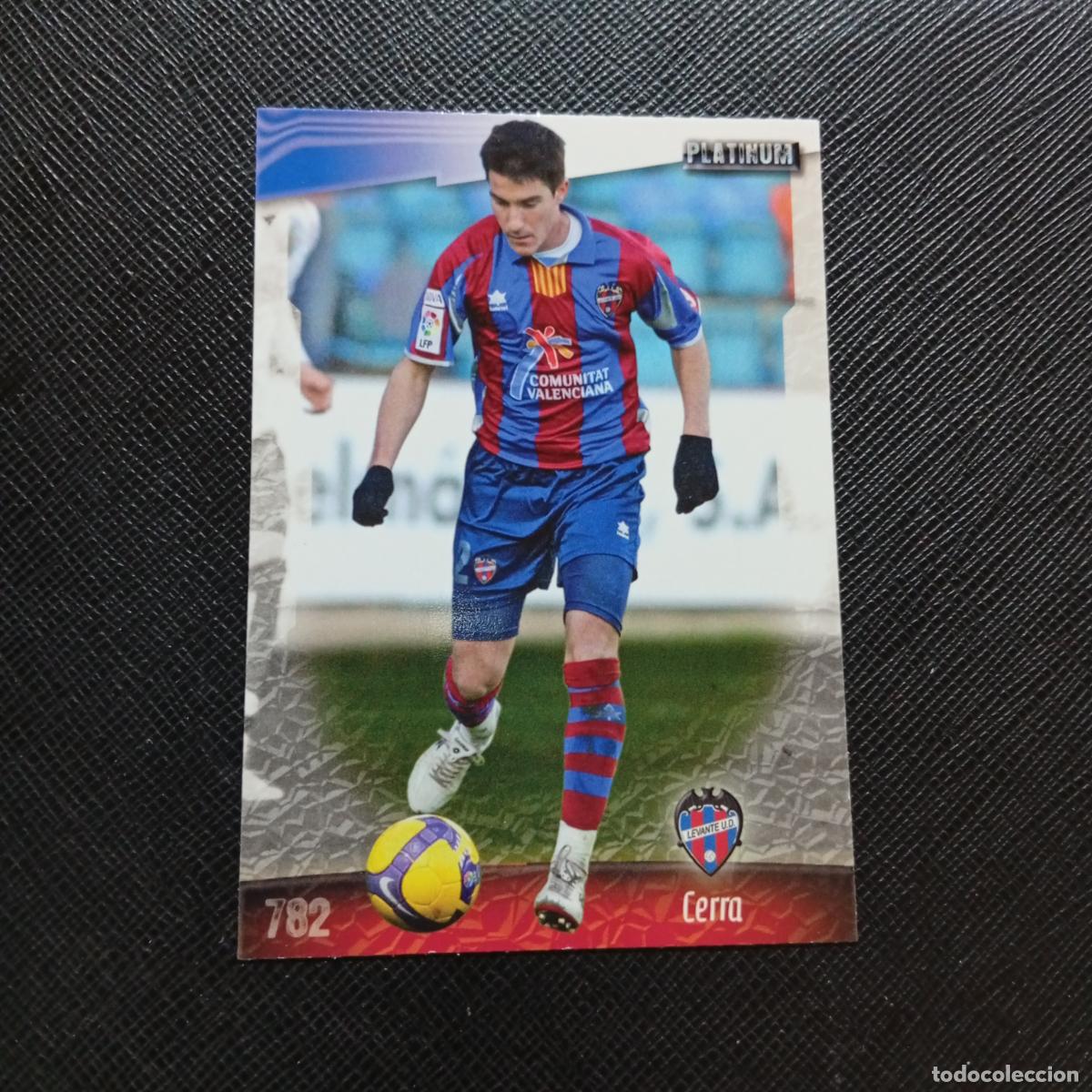 Cromos de f&uacute;tbol: 782 CERRA LEVANTE MUNDICROMO QUIZ GAME 2008 2009 FUTBOL 08 09 - A212 PG25