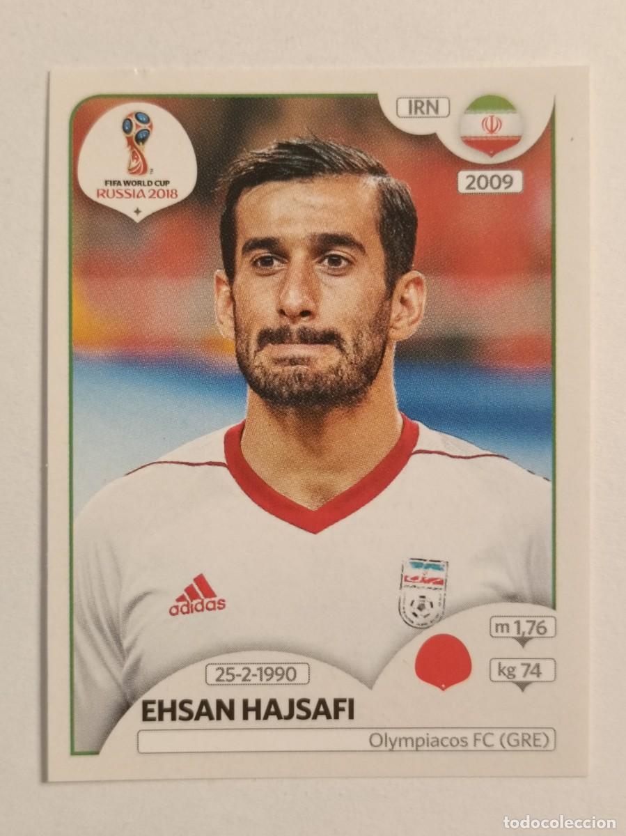 Cromos de f&uacute;tbol: #169 HAJSAFI (IRAN) MUNDIAL RUSIA 2018 PANINI VERSION ROSA