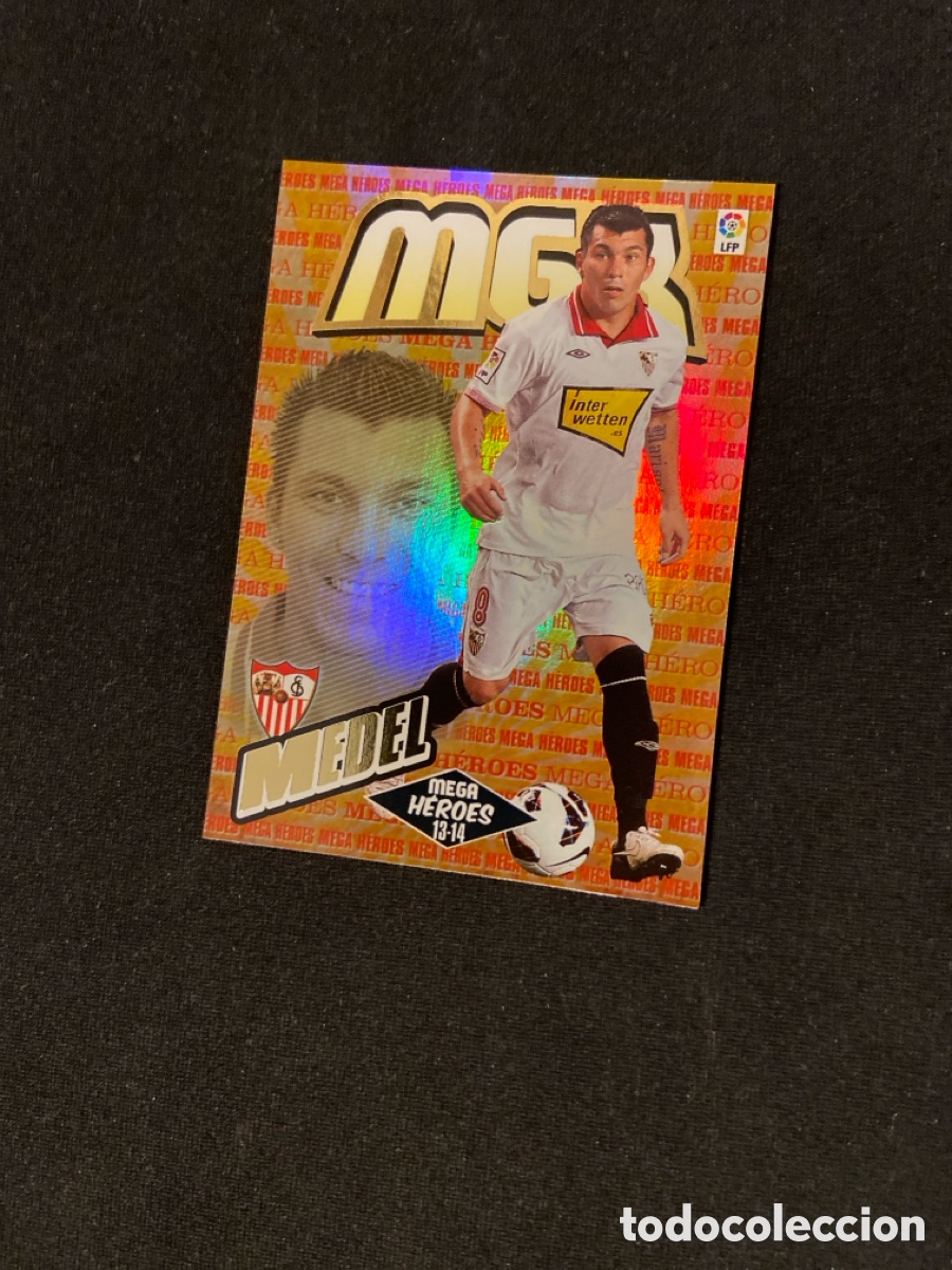 Cromos de f&uacute;tbol: MEDEL 383 MEGA HEROES (SEVILLA)