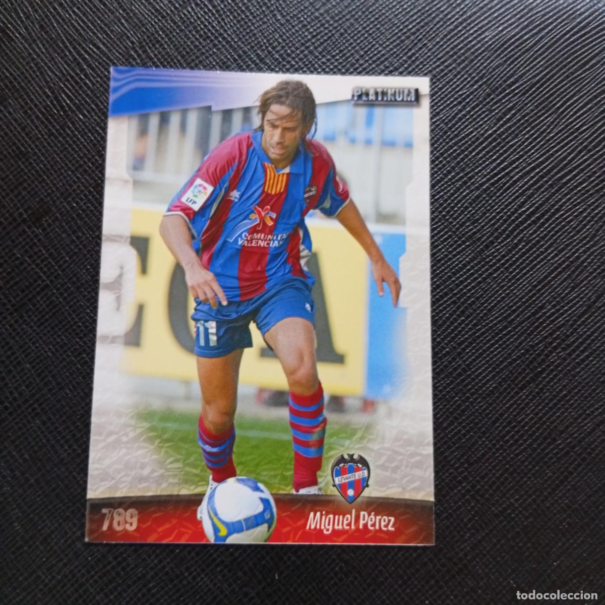 Cromos de f&uacute;tbol: 789 MIGUEL PEREZ LEVANTE MUNDICROMO QUIZ GAME 2008 2009 FUTBOL 08 09 - A212 PG26