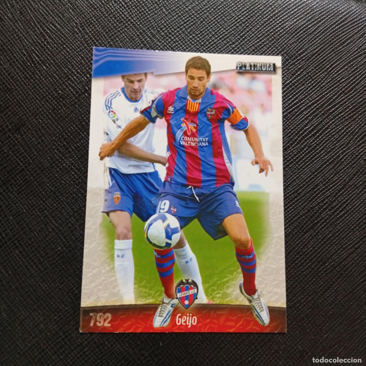 Cromos de f&uacute;tbol: 792 GEIJO LEVANTE MUNDICROMO QUIZ GAME 2008 2009 FUTBOL 08 09 - A212 PG26