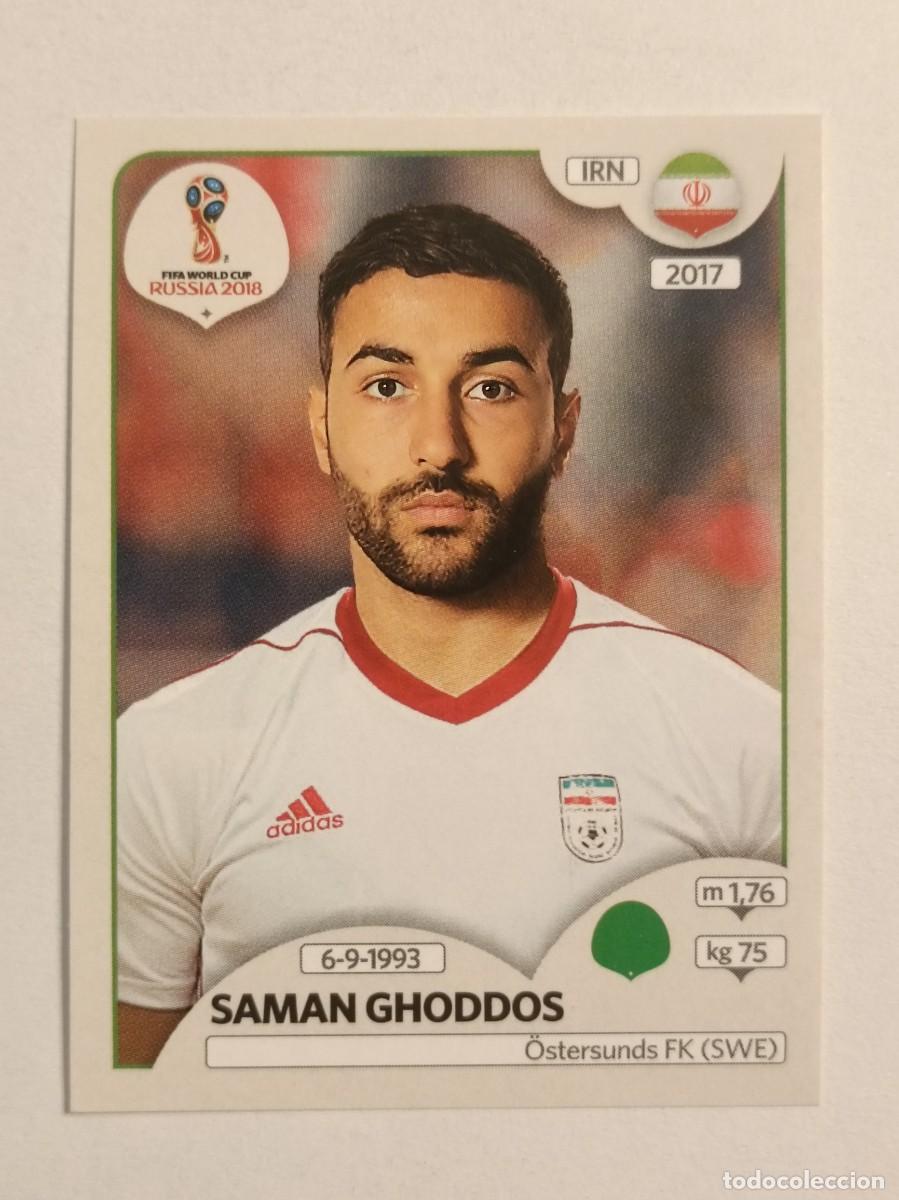 Cromos de f&uacute;tbol: #175 GHODDOS (IRAN) MUNDIAL RUSIA 2018 PANINI VERSION ROSA