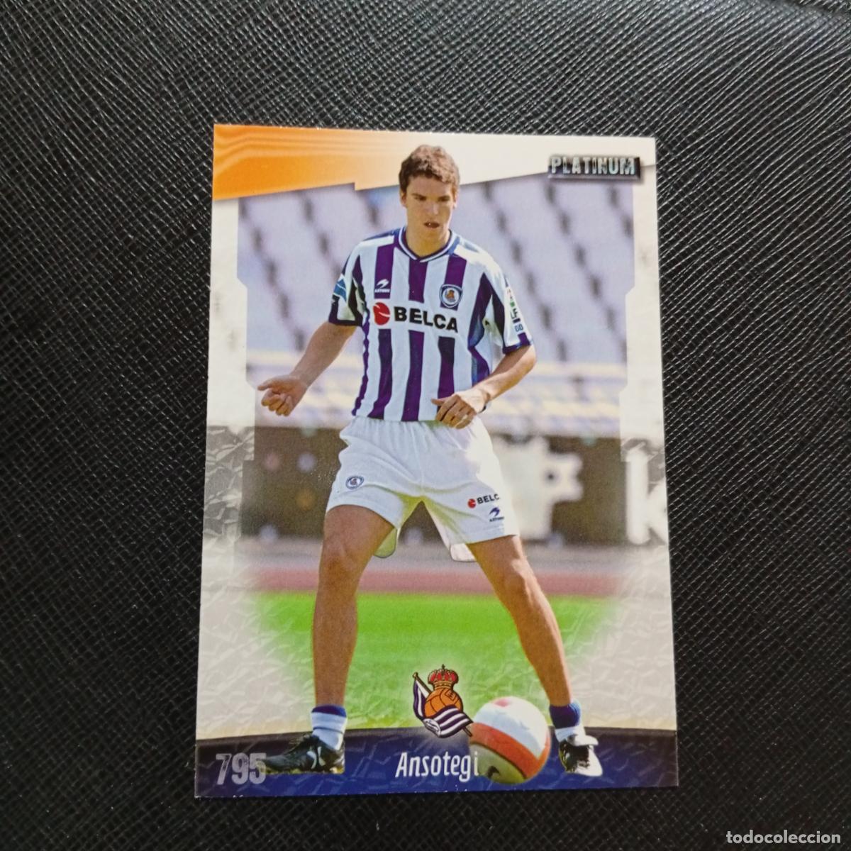 Cromos de f&uacute;tbol: 795 ANSOTEGUI REAL SOCIEDAD MUNDICROMO QUIZ GAME 2008 2009 FUTBOL 08 09 - A212 PG26