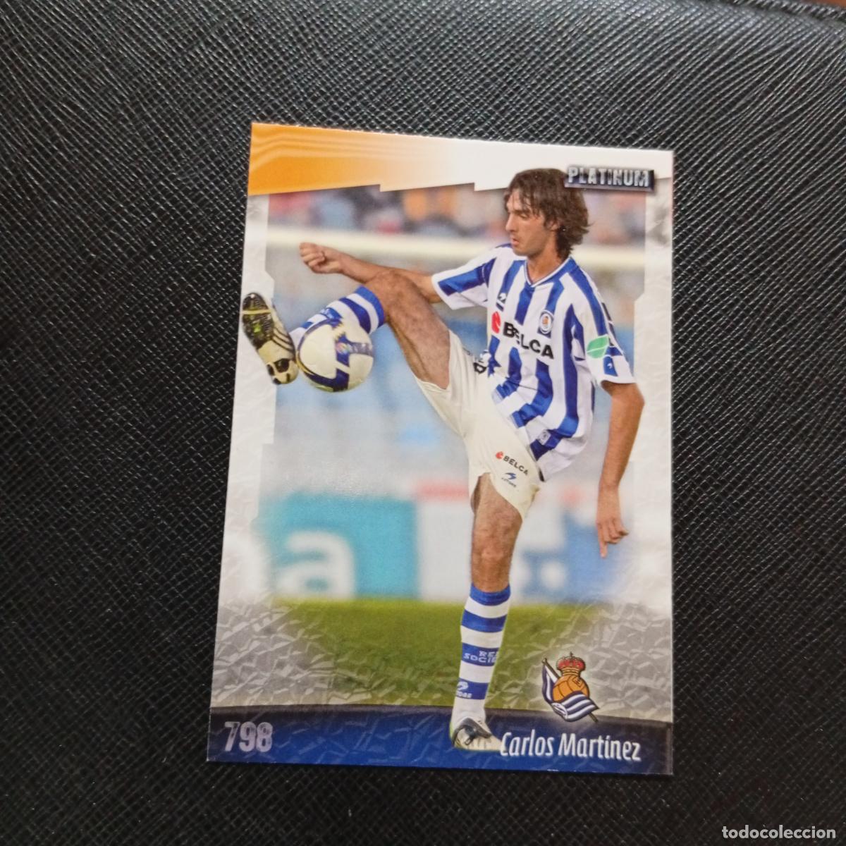 Cromos de f&uacute;tbol: 798 CARLOS MARTINEZ REAL SOCIEDAD MUNDICROMO QUIZ GAME 2008 2009 FUTBOL 08 09 - A212 PG26