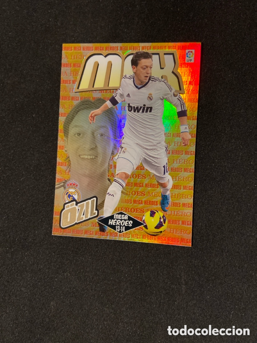 Cromos de f&uacute;tbol: OZIL 384 MEGA HEROES (REAL MADRID)