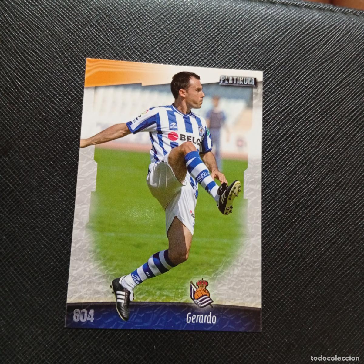 Cromos de f&uacute;tbol: 804 GERARDO REAL SOCIEDAD MUNDICROMO QUIZ GAME 2008 2009 FUTBOL 08 09 - A212 PG27