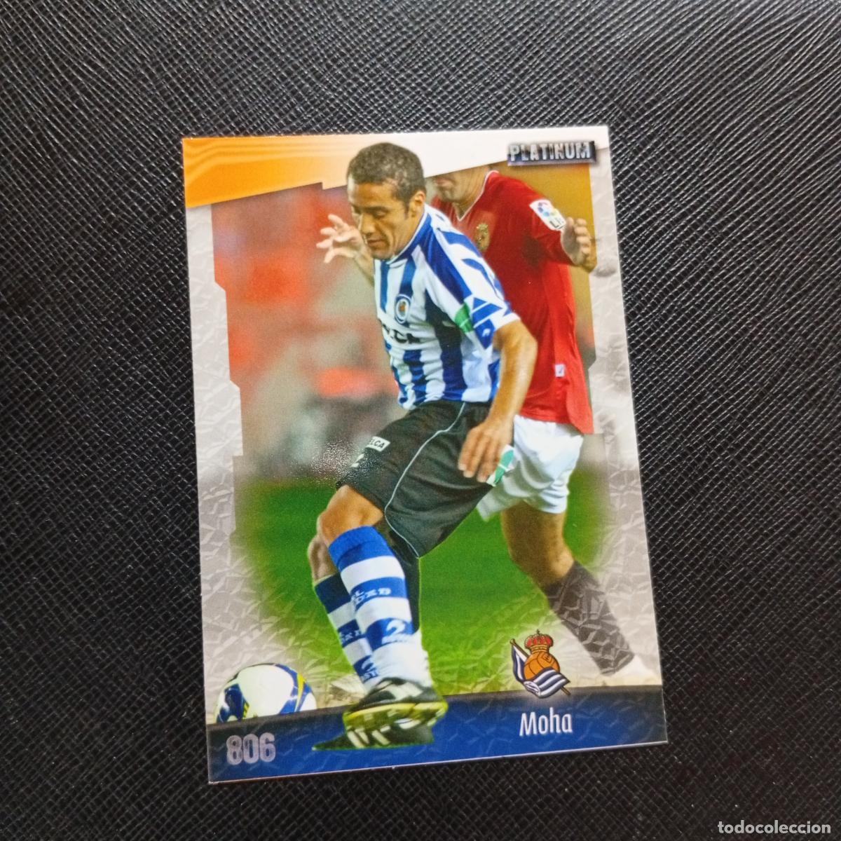 Cromos de f&uacute;tbol: 806 MOHA REAL SOCIEDAD MUNDICROMO QUIZ GAME 2008 2009 FUTBOL 08 09 - A212 PG27