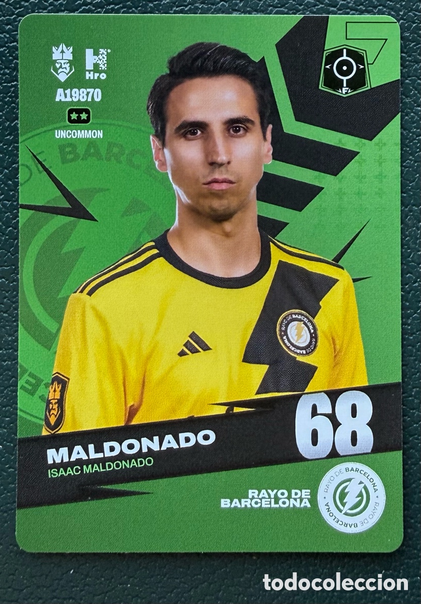 Cartes &agrave; collectionner de Football: A19870 ISAAC MALDONADO RAYO DE BARCELONA FICHAS ALBUM KINGS LEAGUE INFOJOBS 2024 KOLEX