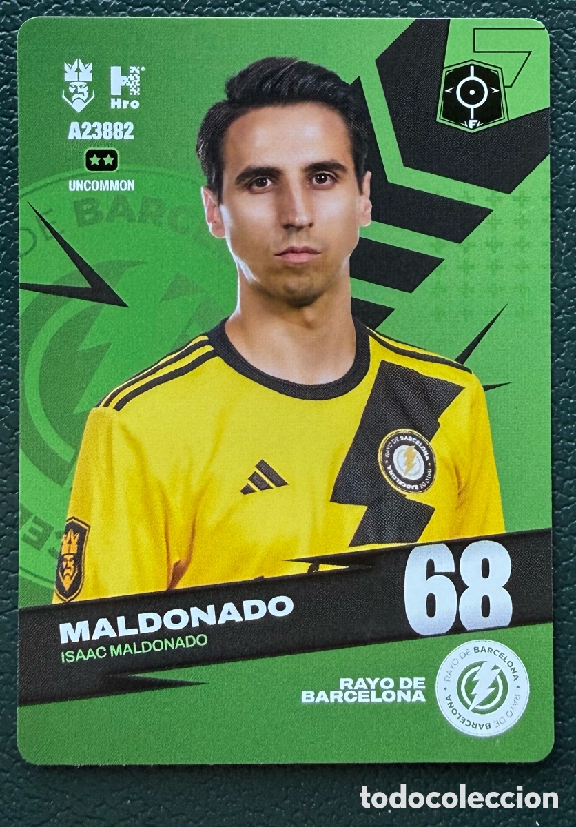 Cartes &agrave; collectionner de Football: A23882 ISAAC MALDONADO RAYO DE BARCELONA FICHAS ALBUM KINGS LEAGUE INFOJOBS 2024 KOLEX