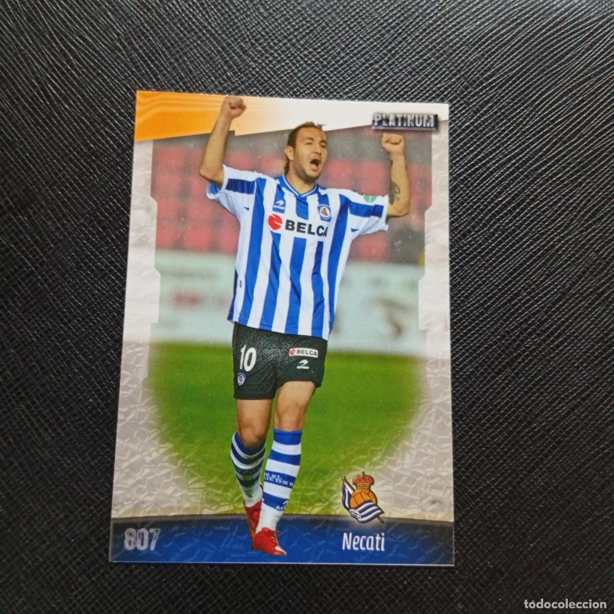 Cromos de f&uacute;tbol: 807 NECATI REAL SOCIEDAD MUNDICROMO QUIZ GAME 2008 2009 FUTBOL 08 09 - A212 PG28