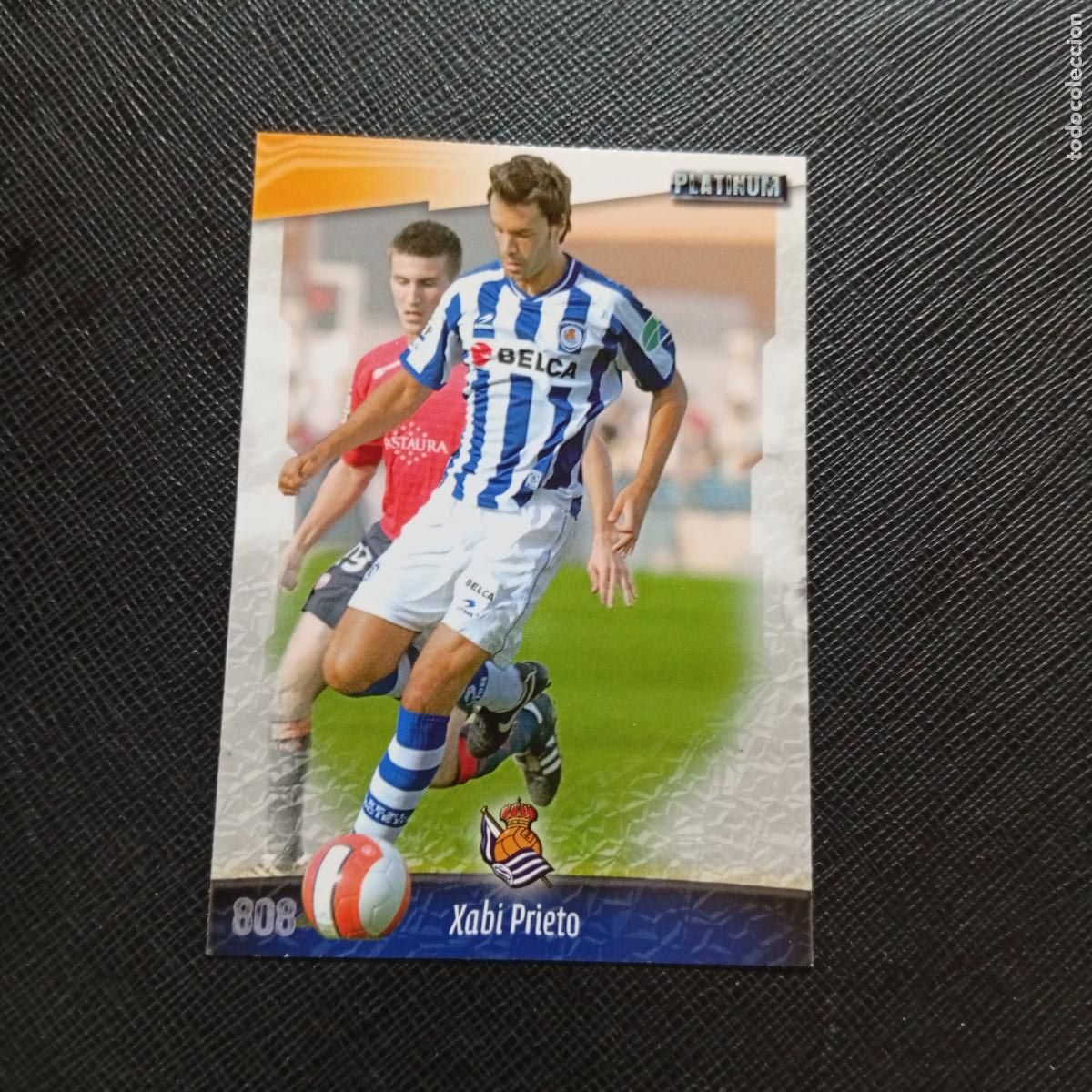 Cromos de f&uacute;tbol: 808 XABI PRIETO REAL SOCIEDAD MUNDICROMO QUIZ GAME 2008 2009 FUTBOL 08 09 - A212 PG28