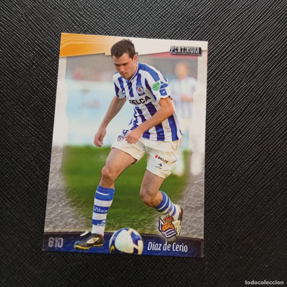 Cromos de f&uacute;tbol: 810 DIAZ DE CERIO REAL SOCIEDAD MUNDICROMO QUIZ GAME 2008 2009 FUTBOL 08 09 - A212 PG28