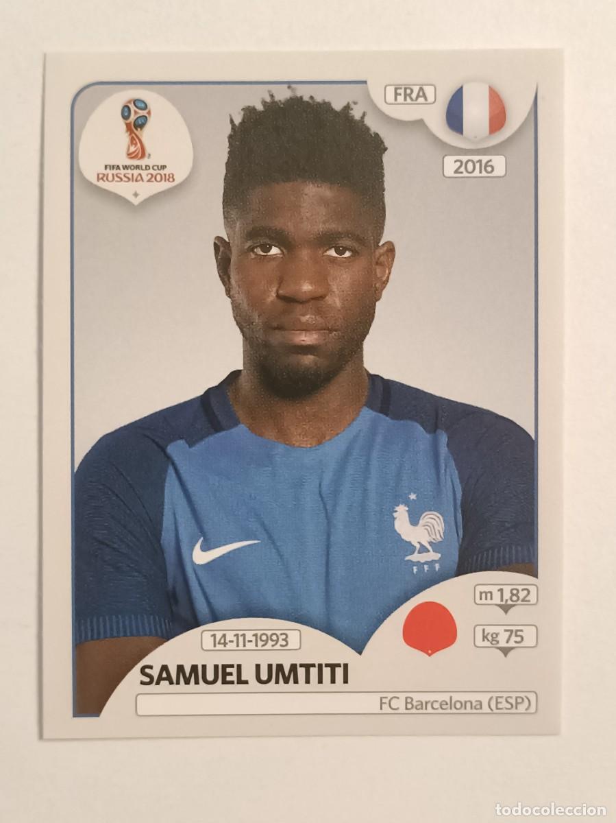 Cartes &agrave; collectionner de Football: #186 UMTITI (FRANCIA) MUNDIAL RUSIA 2018 PANINI VERSION ROSA