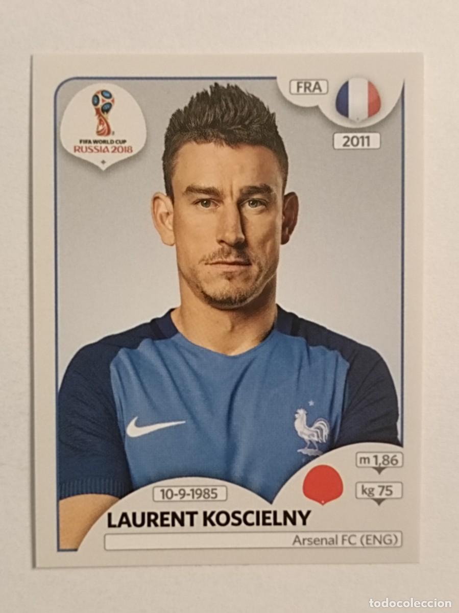 Cromos de f&uacute;tbol: #188 KOSCIELNY (FRANCIA) MUNDIAL RUSIA 2018 PANINI VERSION ROSA