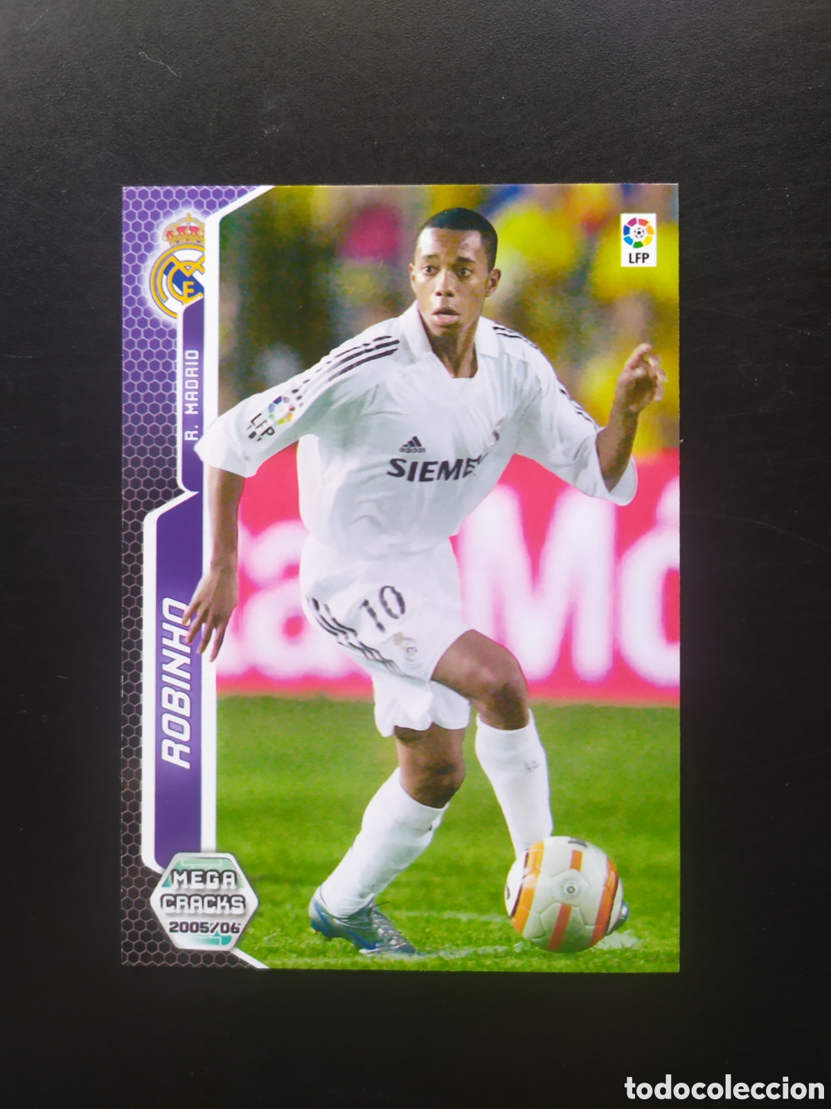 Fu&szlig;ball-Sticker: Megacracks 2005 2006 05 06 panini Robinho fichaje n&ordm; 196 bis Real Madrid
